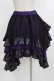 画像4: Qutie Frash / ドラゴンサテンスカート  パープル H-26-03-02-019-QU-SK-KB-ZH (4)
