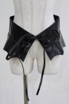 画像1: KILL STAR / Wetland Bat Peplum Corset ML ブラック H-26-03-03-026-SL-ZA-KB-ZH (1)