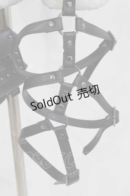 画像2: KILL STAR / Carrion Harness  ブラック H-26-03-03-027-SL-ZA-KB-ZH (2)