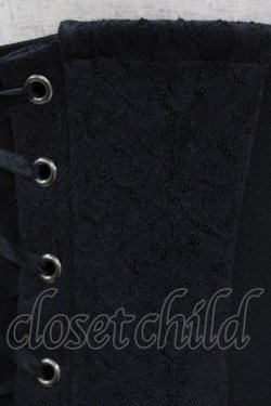 画像4: Moi-meme-Moitie / JQショートコルセット 2 ブラック H-26-03-03-028-MO-ZA-KB-ZH