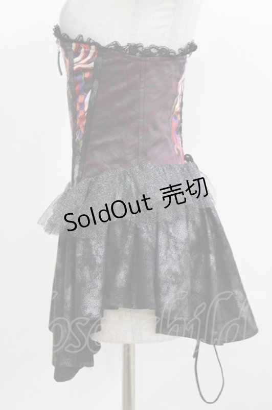 画像2: Qutie Frash / オーバーコルセット  黒 H-26-03-03-029-QU-ZA-KB-ZH (2)