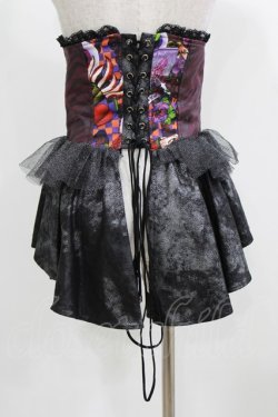 画像3: Qutie Frash / オーバーコルセット  黒 H-26-03-03-029-QU-ZA-KB-ZH