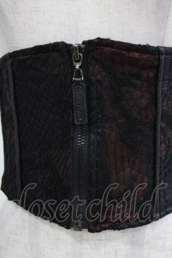 画像4: Qutie Frash / リボン帯ベルト  黒 H-26-03-03-030-QU-ZA-KB-ZH