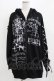 画像1: SEX POT ReVeNGe / プリントZIPパーカー F 黒 H-26-03-03-038-SP-TO-AK-ZH (1)