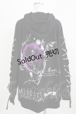 画像3: SEX POT ReVeNGe / プリントZIPパーカー F 黒 H-26-03-03-038-SP-TO-AK-ZH