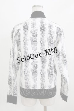 画像3: ALGONQUINS / リバーシブルブルゾン  ホワイト H-26-03-03-039-AL-JA-KB-ZH