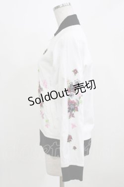 画像6: ALGONQUINS / リバーシブルブルゾン  ホワイト H-26-03-03-039-AL-JA-KB-ZH