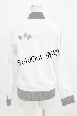 画像7: ALGONQUINS / リバーシブルブルゾン  ホワイト H-26-03-03-039-AL-JA-KB-ZH