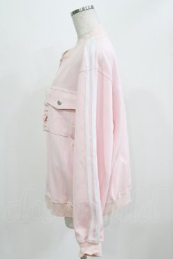 画像2: Candy Stripper / FRILL JERSEY BLOUSON  ピンク H-26-03-03-040-PU-JA-KB-ZH