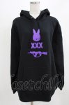 画像1: MILKBOY / BUNNY CAR HOODIE L ブラック H-26-03-03-041-MB-TO-AK-ZH (1)