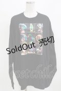 MILKBOY / PARANORMAL L.S. TEE  ブラック H-26-03-03-044-MB-TO-AK-ZH