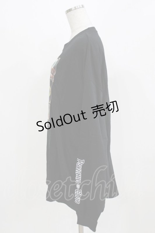 画像2: MILKBOY / PARANORMAL L.S. TEE  ブラック H-26-03-03-044-MB-TO-AK-ZH (2)