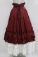 画像3: LAPIN AGILL / ストライプロングコルセットスカート  ボルドー H-26-03-03-004-EL-SK-KB-ZH (3)
