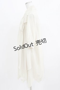 画像2: ALGONQUINS / レイヤード風ロングシャツ  ベージュ H-26-03-03-047-AL-BL-KB-ZH