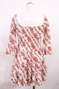 画像2: LIZ LISA / 花柄ニットチュニック Free オフ H-26-03-03-1030-LO-TO-NS-ZH