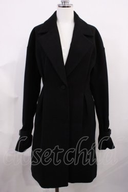 画像1: EATME / ベルトスリーブコート Free ブラック H-26-03-03-1034-LO-CO-NS-ZH