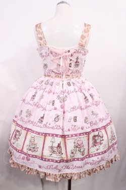 画像2: BABY,THE STARS SHINE BRIGHT / ネコ・NEKO・ラプソディー柄Parisジャンパースカート Free ラグドール（ピンク） H-26-03-03-1006-BA-OP-NS-ZH