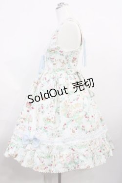 画像2: BABY,THE STARS SHINE BRIGHT / Blooming Snow White柄ボーン入りジャンパースカート Free ミント H-26-03-03-1007-BA-OP-NS-ZH