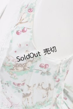 画像4: BABY,THE STARS SHINE BRIGHT / Blooming Snow White柄ボーン入りジャンパースカート Free ミント H-26-03-03-1007-BA-OP-NS-ZH