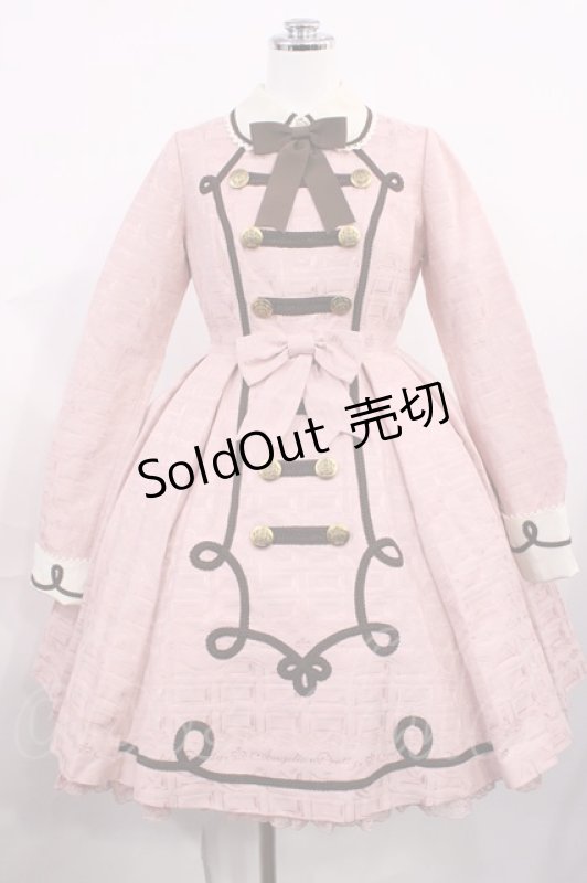 画像1: Angelic Pretty / Melty Whip Chocolateワンピース Free ピンク H-26-03-03-1010-AP-OP-NS-ZH (1)