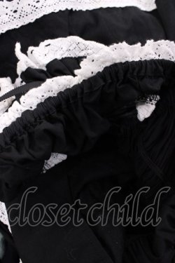 画像5: BABY,THE STARS SHINE BRIGHT / リボンミルキーシュガージャンパースカート Free ブラック/オフ白 H-26-03-03-1001-BA-OP-NS-ZH