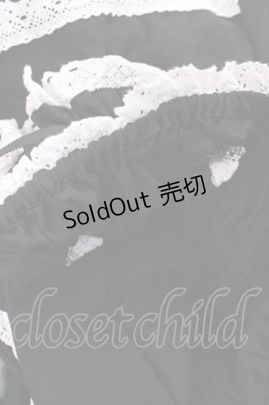 画像5: BABY,THE STARS SHINE BRIGHT / リボンミルキーシュガージャンパースカート Free ブラック/オフ白 H-26-03-03-1001-BA-OP-NS-ZH (5)