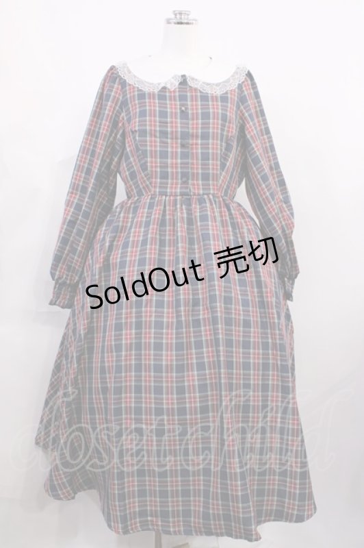 画像1: m petit by misako / サンリオキャラクターズコラボ ハローキティ ワンピース L ネイビー H-26-03-03-1014-LO-OP-NS-ZH (1)