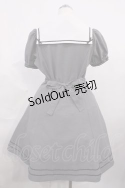 画像2: Innocent World White / マリンワンピース L グレー H-26-03-03-1018-IW-OP-NS-ZH