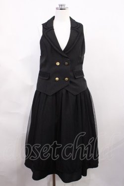 画像1: axes femme / 3WAYミディワンピース M ブラック H-26-03-03-1021-AX-OP-NS-ZH