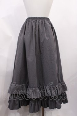 画像2: FLC / MINA*ティアードスカート L グレー H-26-03-03-1022-EL-SK-NS-ZH