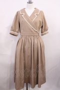 an another angelus / 開衿カシュクールロングワンピース Free BEIGE H-26-03-03-1023-CA-OP-NS-ZH