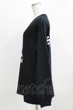 画像2: MILKBOY / SHORT LIFE L.S. TEE L ブラック H-26-03-03-053-MB-TO-AK-ZH