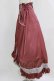 画像2: Ozz oneste / レース切替ドレープフリルスカート  ローズ H-26-03-03-005-OO-SK-KB-ZH (2)