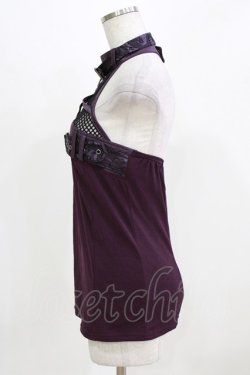 画像2: Qutie Frash / ホルターキャミ  パープル H-26-03-03-056-QU-TO-KB-ZH