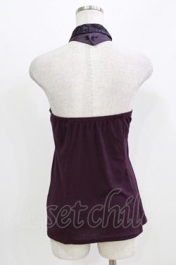 画像3: Qutie Frash / ホルターキャミ  パープル H-26-03-03-056-QU-TO-KB-ZH