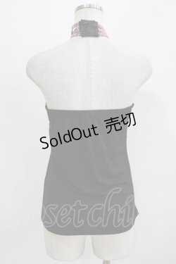 画像3: Qutie Frash / クロスキャミ  黒×ピンク H-26-03-03-057-QU-TO-KB-ZH