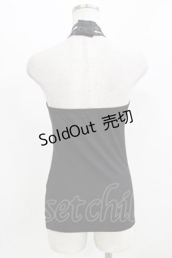 画像3: Qutie Frash / クロスキャミ  黒×紫 H-26-03-03-058-QU-TO-KB-ZH