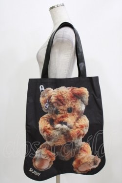 画像1: MILKBOY / NEVER SAY NEVER SPECIALTOTE BAG  ブラック H-26-03-03-064-MB-BG-AK-ZH