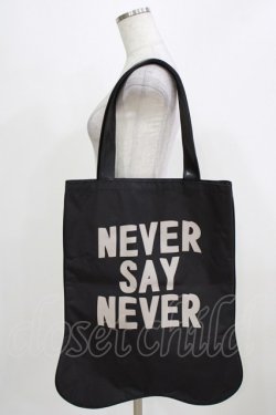 画像2: MILKBOY / NEVER SAY NEVER SPECIALTOTE BAG  ブラック H-26-03-03-064-MB-BG-AK-ZH
