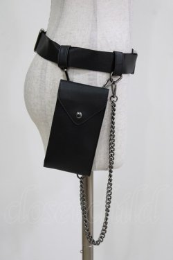 画像2: KILL STAR / Distortion Clouds Belt XL ブラック H-26-03-03-065-SL-ZA-KB-ZH