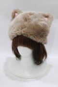 MILK / Kittenキャップ  ブラウン H-26-03-03-074-ML-AC-KB-ZH