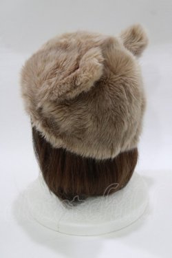 画像2: MILK / Kittenキャップ  ブラウン H-26-03-03-074-ML-AC-KB-ZH