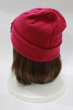 画像2: MILKBOY / LOGO KNIT CAP  ディープピンク H-26-03-03-075-MB-AC-AK-ZH