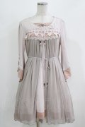 Rozen Kavalier / メッシュレイヤードワンピース  ピンクベージュ H-26-03-03-077-OO-OP-AK-ZH
