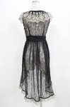 画像3: Vallee lys / Fishtail Lace Gilet  ブラック H-26-03-03-008-GO-TO-KB-ZH (3)