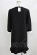 画像3: MILK / Frill Modish dress  ブラック H-26-03-03-009-ML-OP-AK-ZH (3)