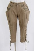 Rozen Kavalier / レースアップパンツ  カーキ H-26-03-03-013-OO-PA-AK-ZH