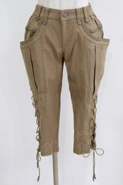 画像1: Rozen Kavalier / レースアップパンツ  カーキ H-26-03-03-013-OO-PA-AK-ZH