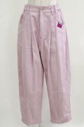 LAND by MILK BOY / LAND BIG-TUCK PANTS  ライトパープル H-26-03-03-015-0-PA-AK-ZH