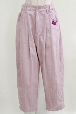 画像1: LAND by MILK BOY / LAND BIG-TUCK PANTS  ライトパープル H-26-03-03-015-0-PA-AK-ZH